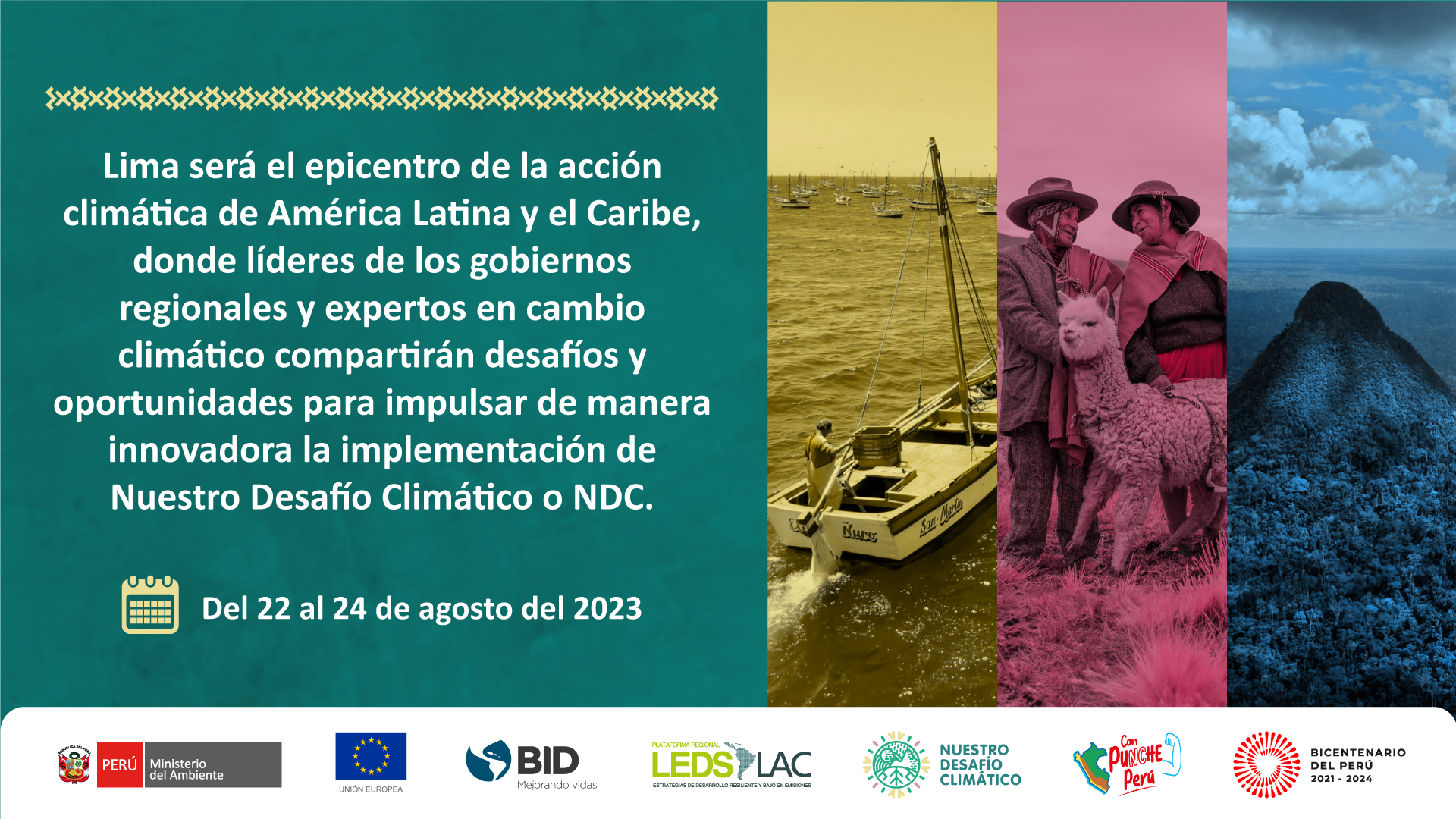 Plataforma de pueblos indígenas frente al cambio climático participará de Semana Climática promovida por el MINAM