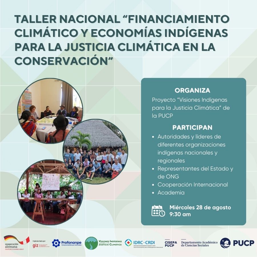 Taller Nacional: Financiamiento Climático y Economías Indígenas para la Conservación